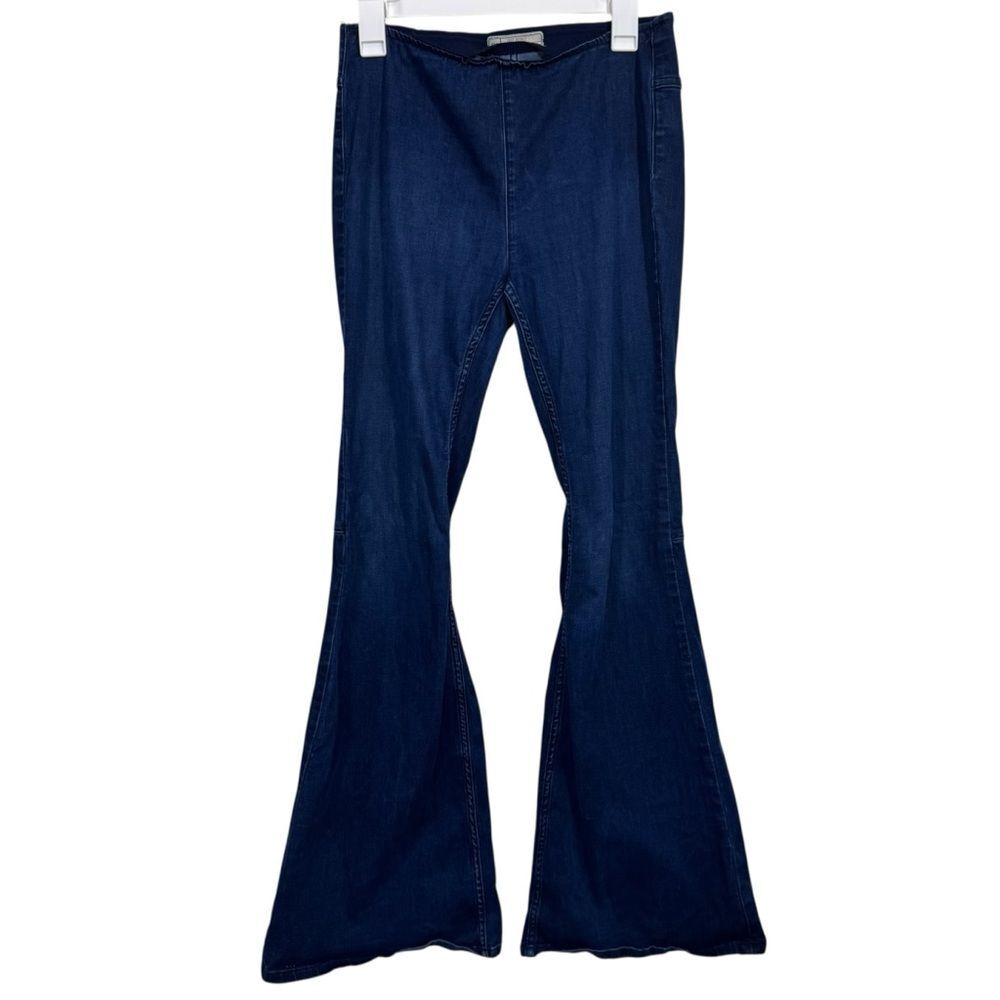 Free People Medium Wash Bell Bottom Jeans